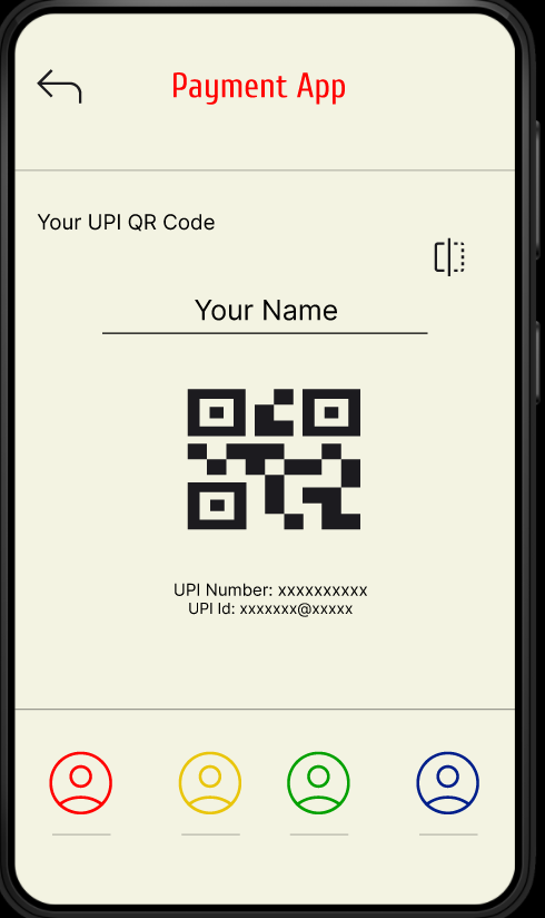 receive payment Mockup