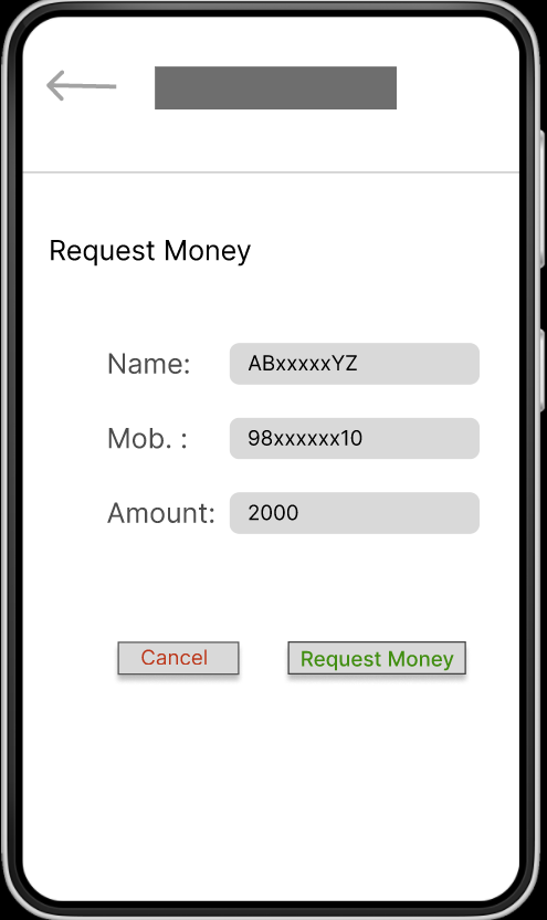 request money