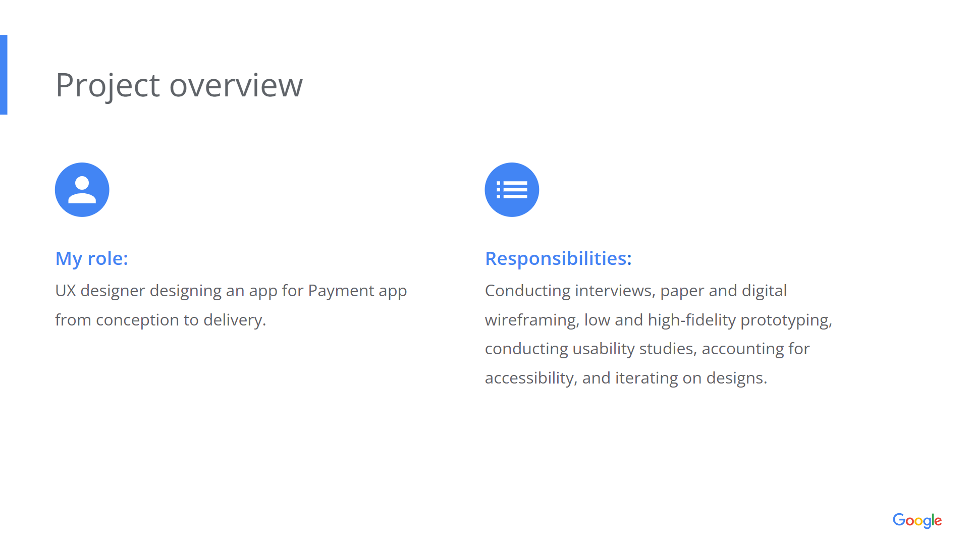 responsibility and role